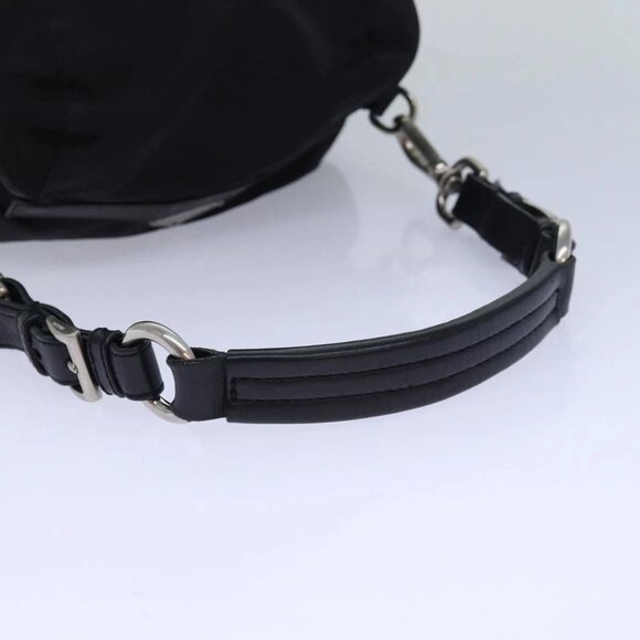 PRADA Backpack Nylon Black Silver Auth 85289V - Picture 8 of 15